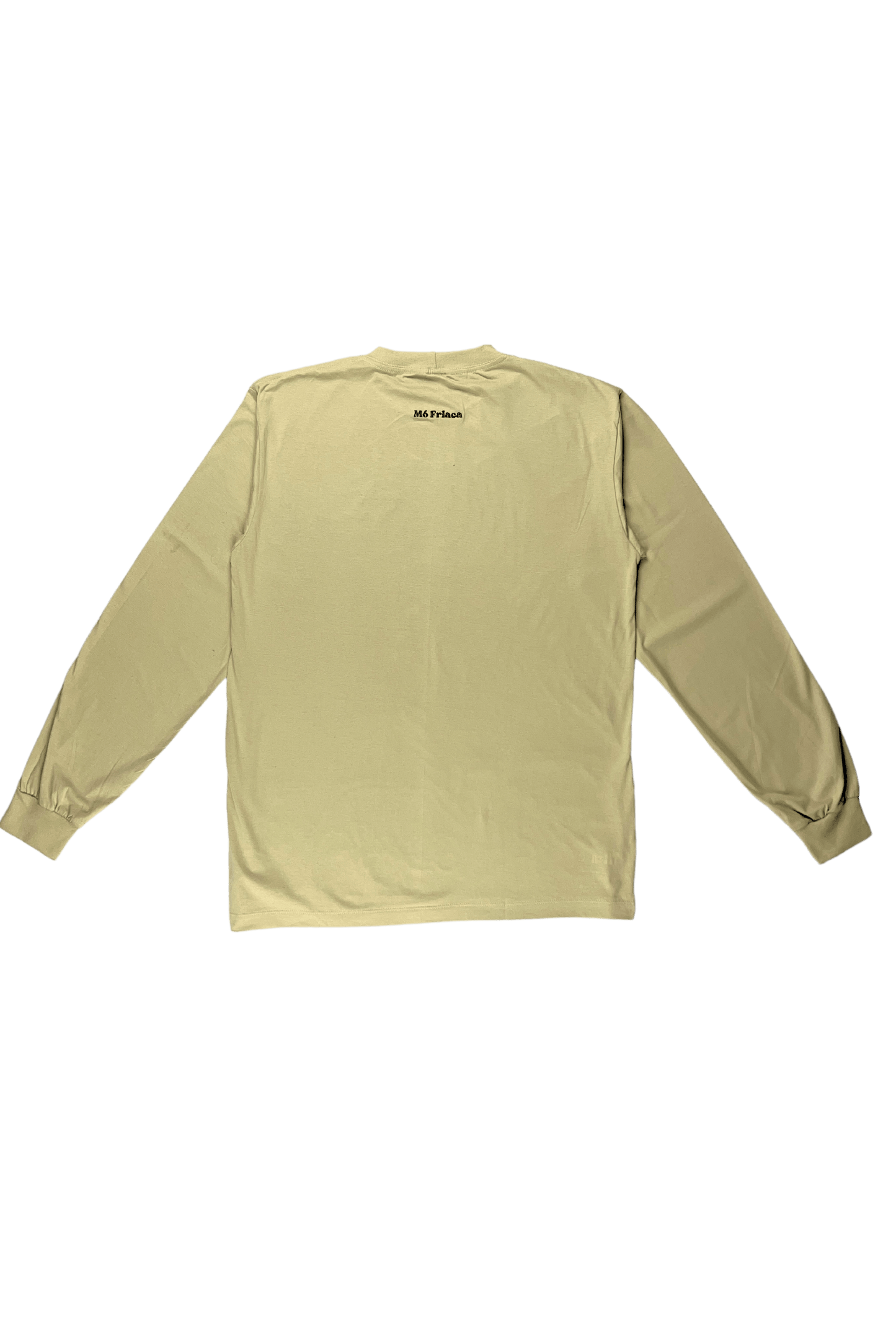 Camiseta Manga Longa Bege Basics