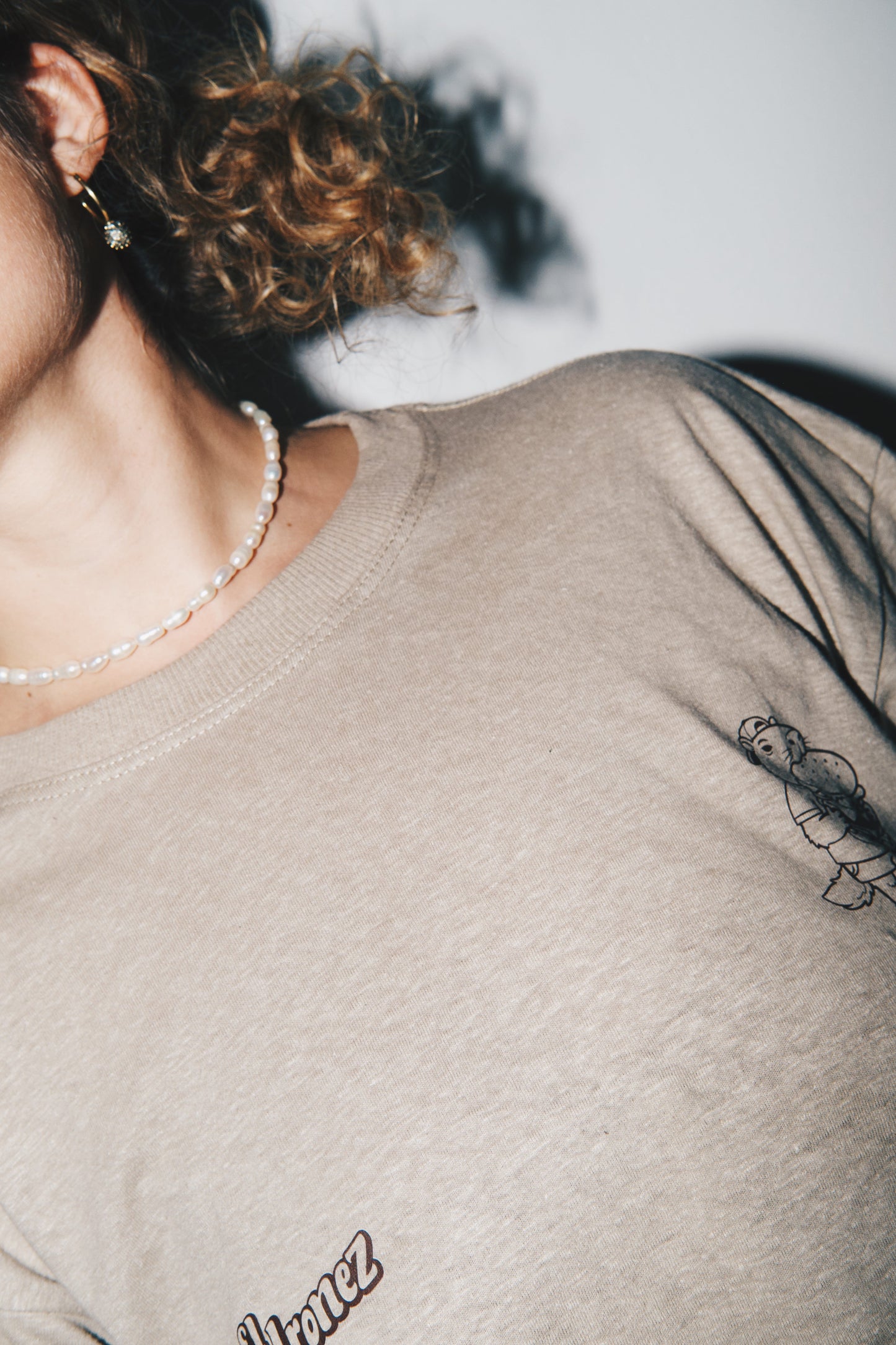 Camiseta Cânhamo - El Podronez - Bege