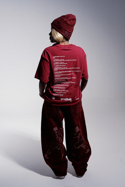 Camiseta - Trocaçãolist - Bordô
