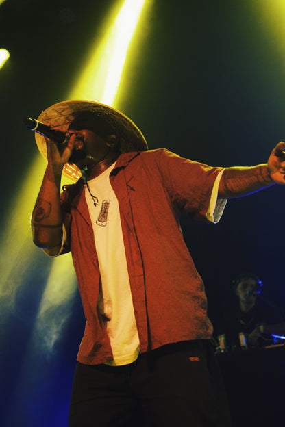 Camisa Adagas e Facas - Cânhamo e Tencel - Vinho