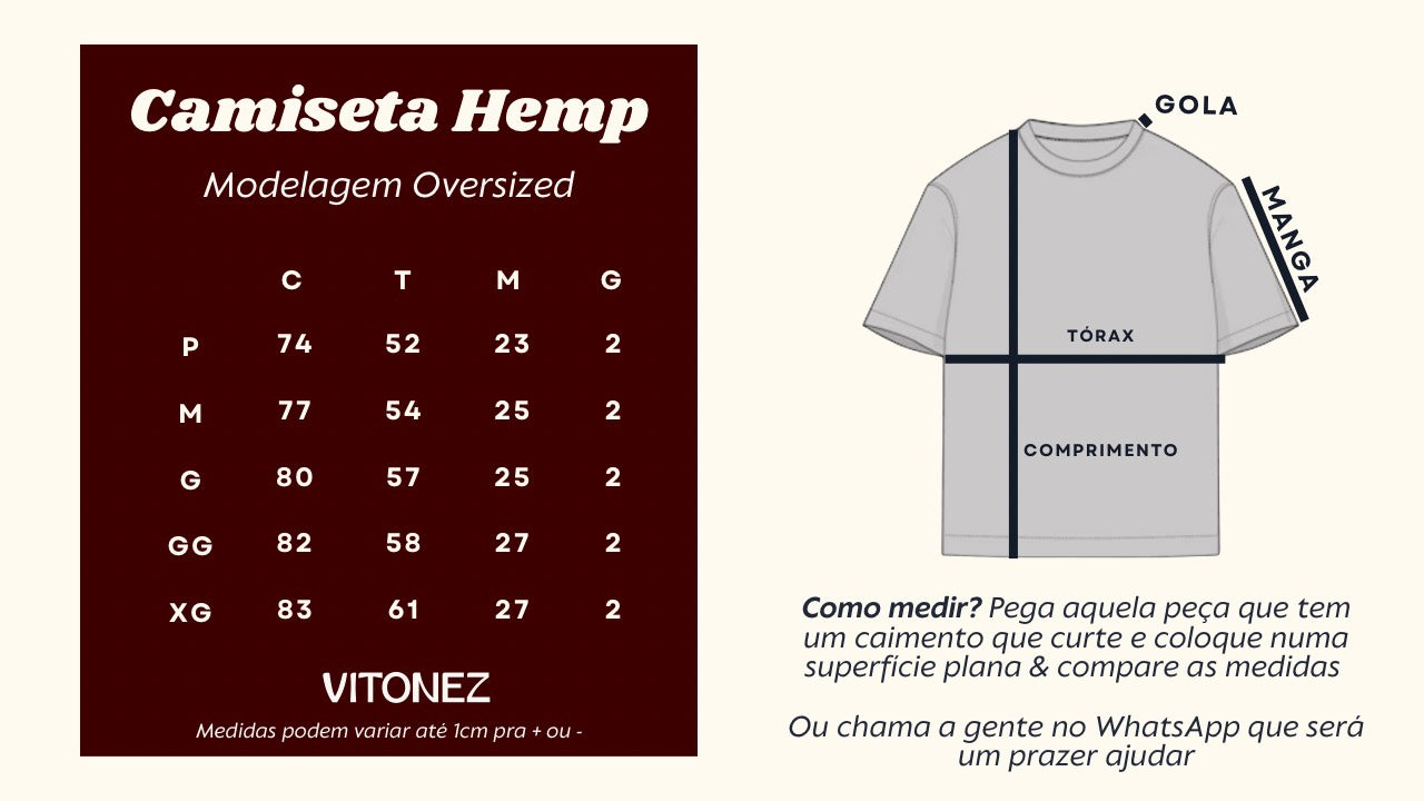 Camiseta Cânhamo Azul "Nada como Casa de Vó"