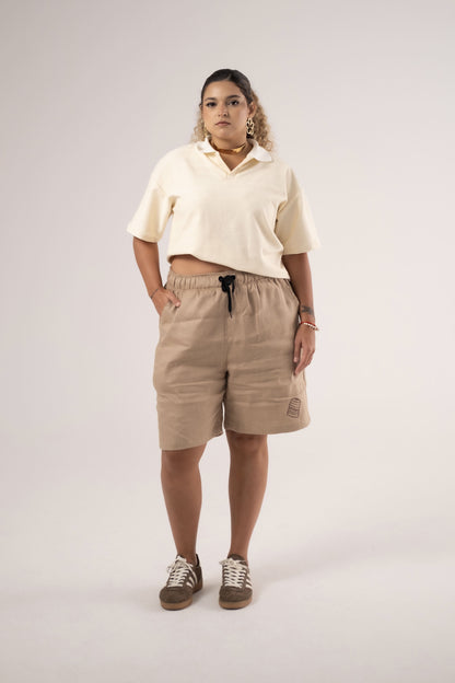 Polo Sudamerica Baby Tee - Off White