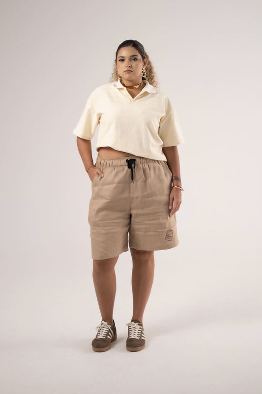Polo Sudamerica Baby Tee - Off White
