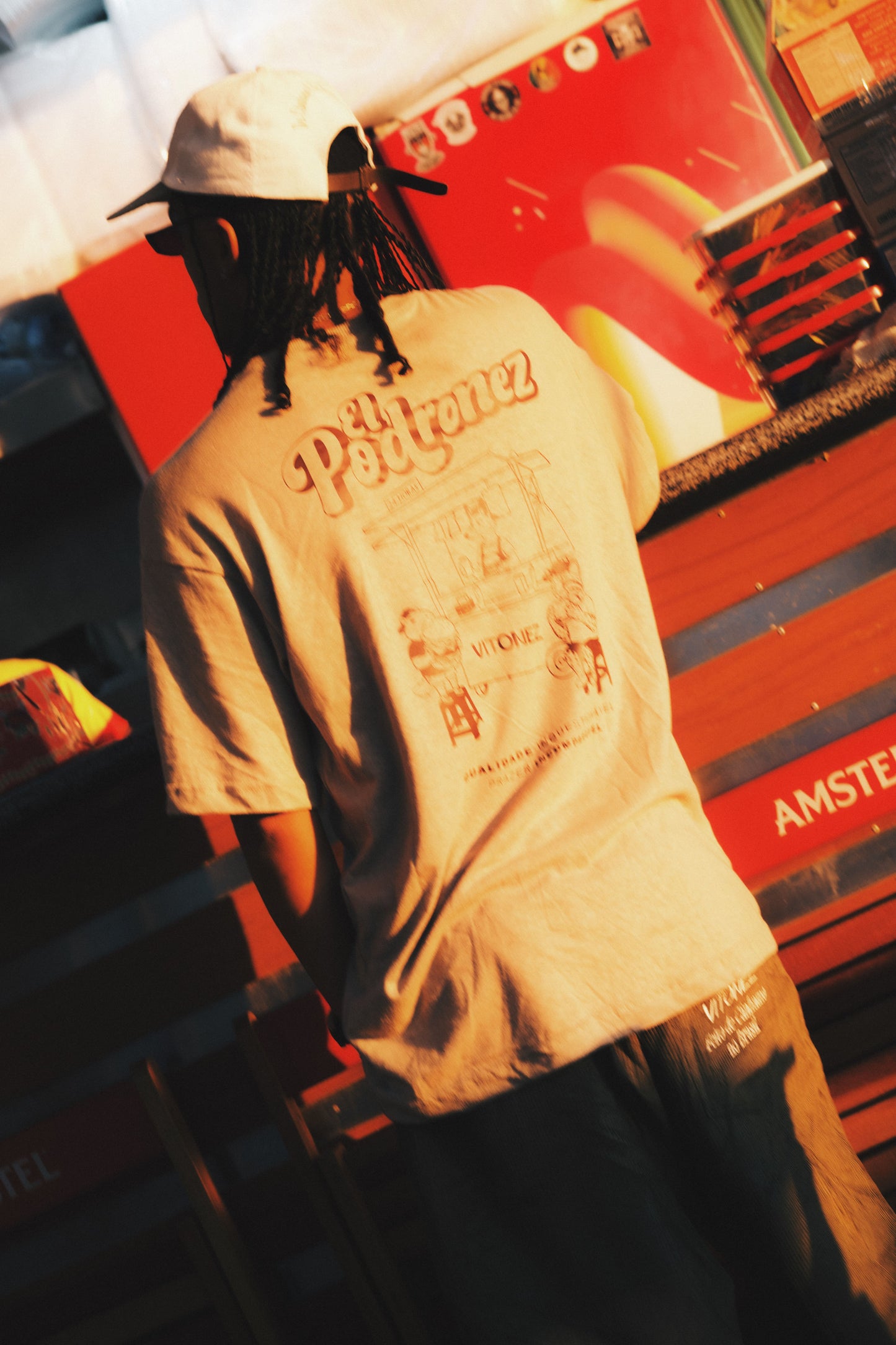 Camiseta Cânhamo - El Podronez - Bege