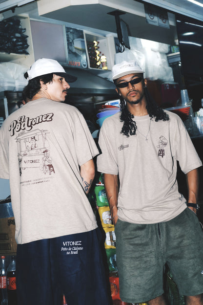 Camiseta Cânhamo - El Podronez - Bege