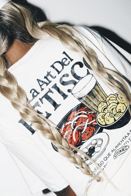 Camiseta Cânhamo - La Art Del Petisco - OffWhite