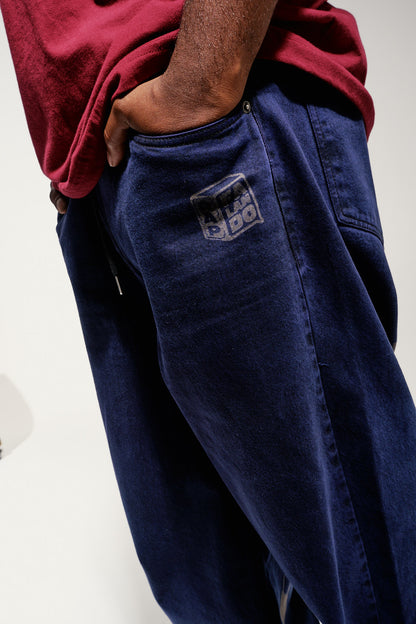 Baggy Jeans Porradaria - Azul Marinho