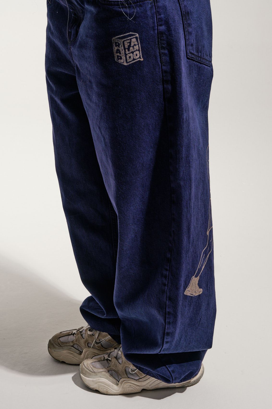 Baggy Jeans Porradaria - Azul Marinho