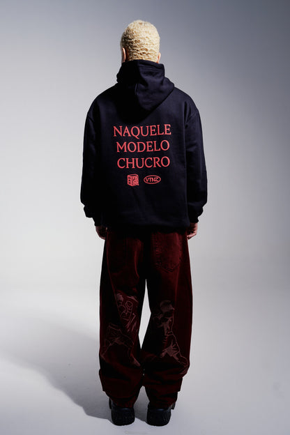 Moletom Canguru - Naquele Modelo Chucro - Preto