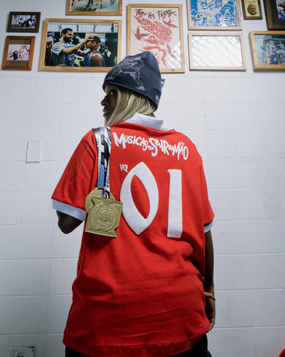 Peita de Time Pra Sair Na Mão - Polo Retrô - Vermelho