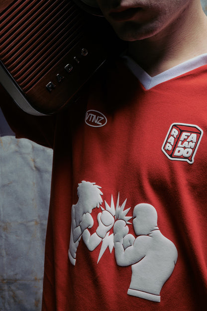 Peita de Time Pra Sair Na Mão - Polo Retrô - Vermelho
