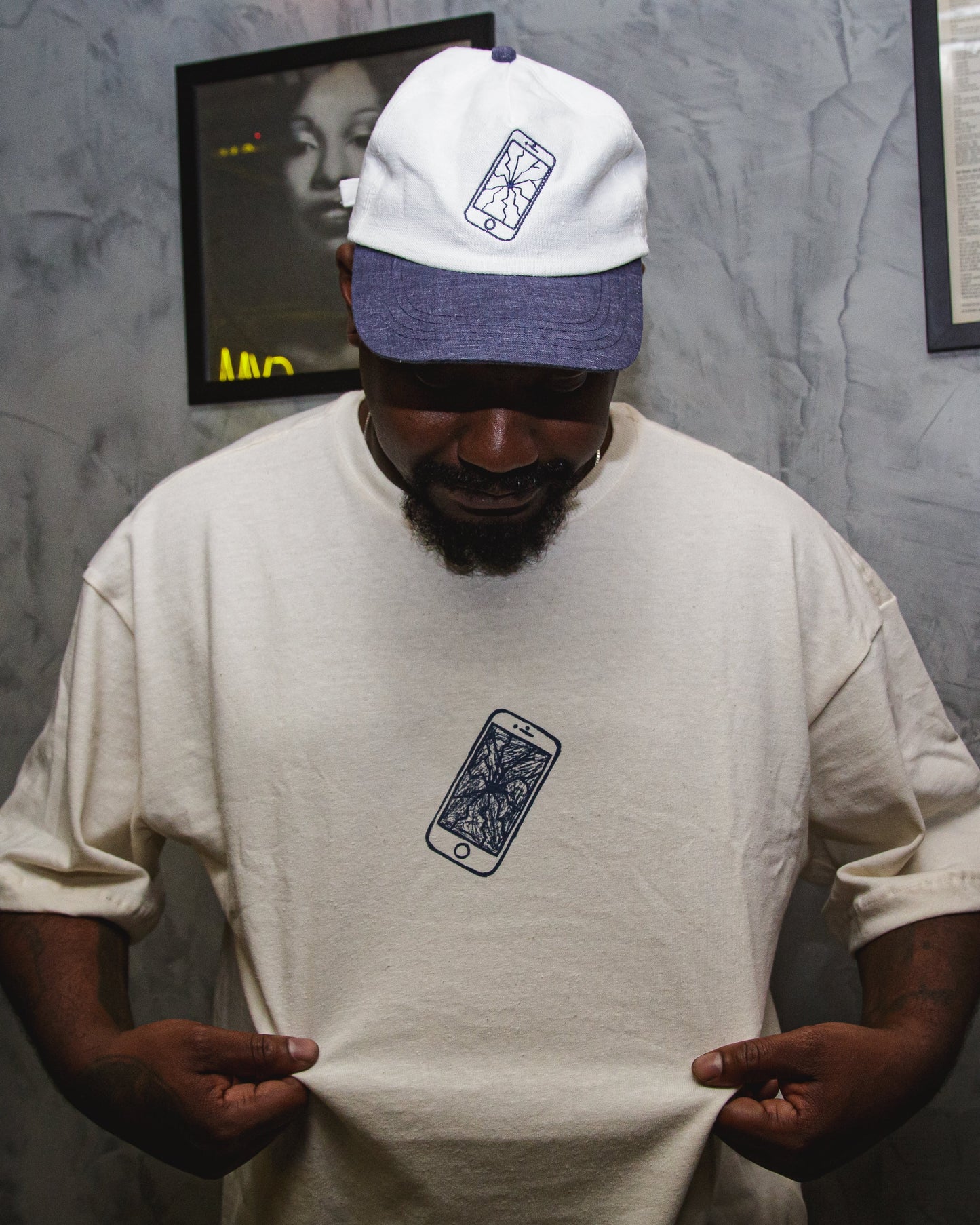 Camiseta Algoritmado - Cânhamo Off White