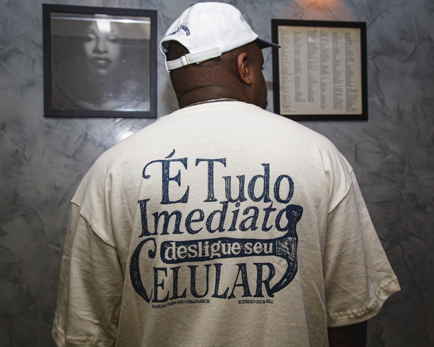 Camiseta Algoritmado - Cânhamo Off White